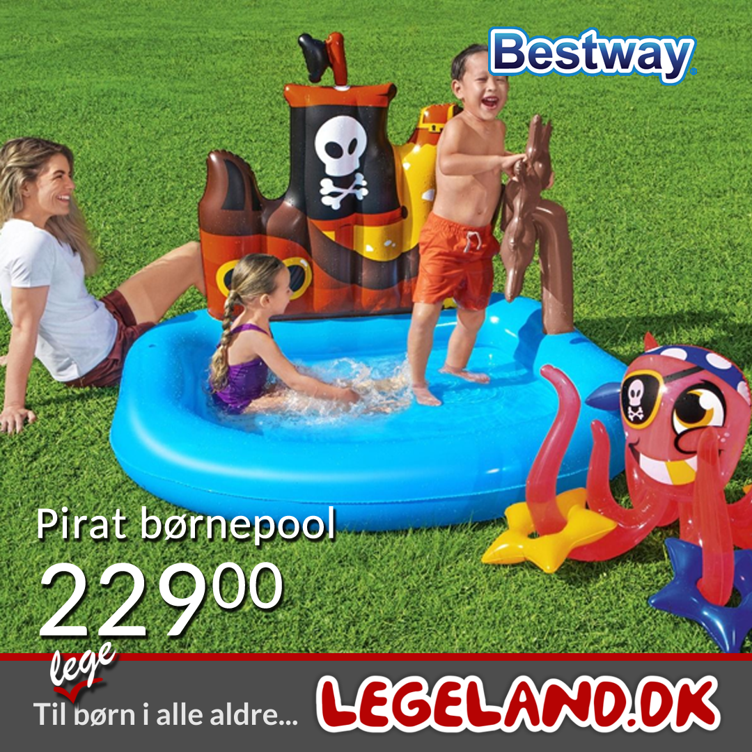 Bedste Pirat børne pool til haven