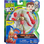 Ben 10 Basis Figur Omni-Metallic Heatblast