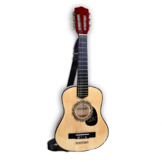Bontempi Træ Guitar med 6 Strenge 75 cm
