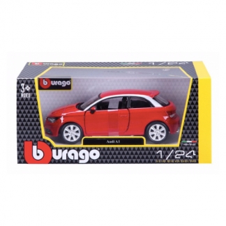 Burago 1/24 Audi A1 Metallic Red