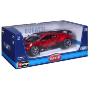 Burago Bugatti Divo 1:18 rød modelbil