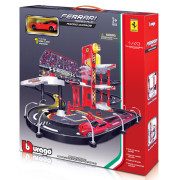 Burago Ferrari Racing Garage