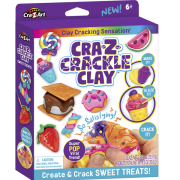 Crazart Crackle Clay Modellervoks Søde Sager