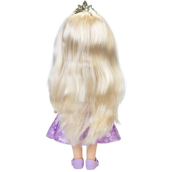 Rapunzel med lange, lyse hår. Disney prinsesse dukke.