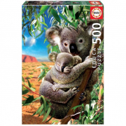 EDUCA 500 briks Puslespil Koala med Unger
