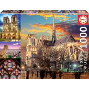 Educa 1000 briks puslespil Notre Dame Collage