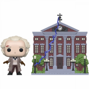 Back to the Future POP Town Vinyl Figure Doc w Clock Tower 