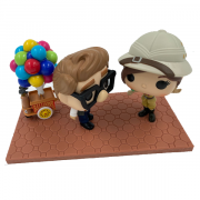 Funko POP 1152 Movies Up Carl and Ellie w Balloon Cart