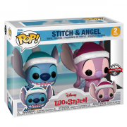 Funko POP 2-pak Disney Lilo and Stitch Winter Stitch and Angel