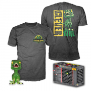 Funko POP Jurassic Park Clever Raptor + T-shirt