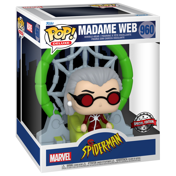 Funko POP Animated Spiderman Madame samlefigur.