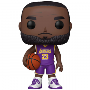 Funko POP NBA Lakers 25 cm LeBron James Purple Jersey