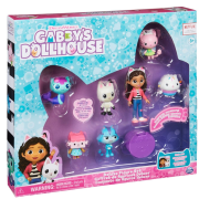 Gabbys Dollhouse Deluxe Figursæt med 7 figurer