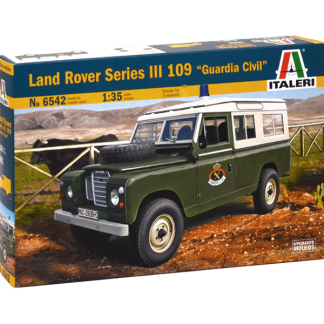 Italeri 6542 Land Rover 109 Guardia Civil modelbyggest 1:35