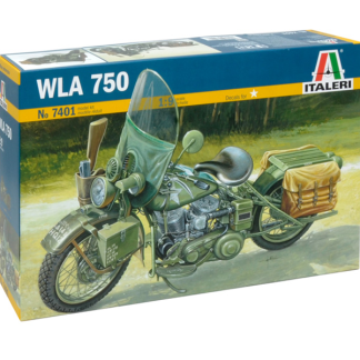 Italeri 7401 1:9 plastbyggest WLA 750 Motorcykel