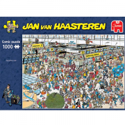 Jan Van Haasteren 1000 brik puslespil Afgangshallen