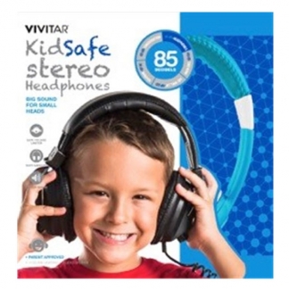 KidSafe Stereo Hovedtelefoner blå