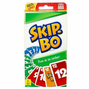 Skip-Bo kortspil 2 til 6 spillere
