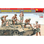 MiniArt 35278 Tyske kampvognssoldater fra Afrikakorpset Special edition 1/35