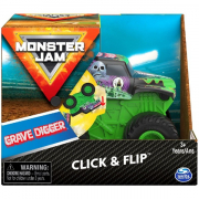 Monster Jam 1:43 Click & Flip Grave Digger