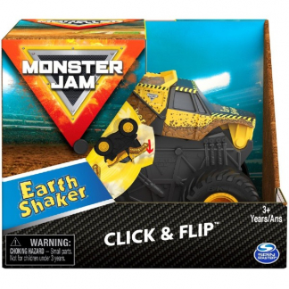 Monster Jam 1:43 Click & Flip Earth Shaker