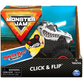 Monster Jam 1:43 Click & Flip Monster Mutt Dalmatian