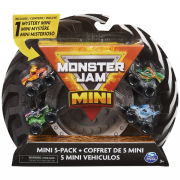 Monster Jam Mini Scale Pakke med 5 stk.