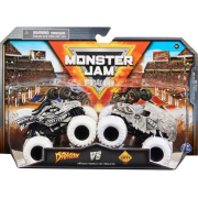 Monster Jam metalbiler i 2 stk pakke skala 1:64 Dragon vs Yeti