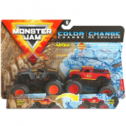 Monster Jam 1/64 2Pack Max-D og Radical Rescue COLOR CHANGE