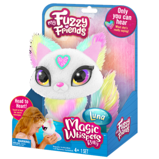 My Fuzzy Friends Magic Whispers Kitty Hvid