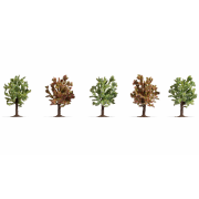 Noch 25615 Frugt-træer blomstrende 5 stk modelbyg ca 8 cm