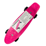 Playfun Small Skateboard i Pink