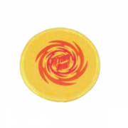 Playfun Safety Frisbee 36 cm Gul