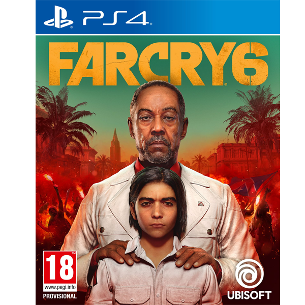 auktion forværres adjektiv Far Cry 6 Playstation 4 spil fyldt med aktion, guerillakrig og revolution.