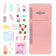 Real Littles Mini Køleskab pink