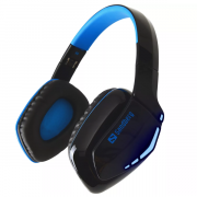 Sandberg Blue Storm Wireless Gaming Headset, Black/Blue