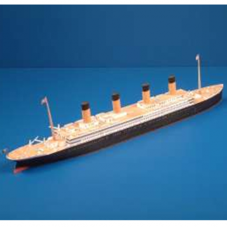 Schreiber-Bogen 598 Titanic modelbyggest i karton