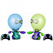 Silverlit Robo Kombat Balloon Puncher Twin Pack Lilla og Grøn