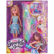 Sparkle Girlz Dukke med Opbevaringstaske