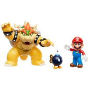 Nintendo Super Mario Mario vs. Bowser diorama legesæt (64512-4L)