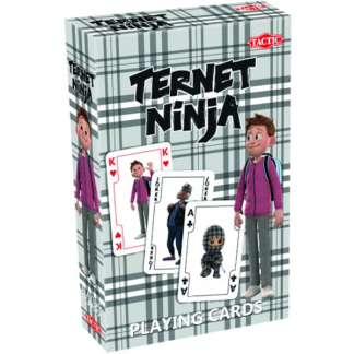 Spillekort med Ternet Ninja tema