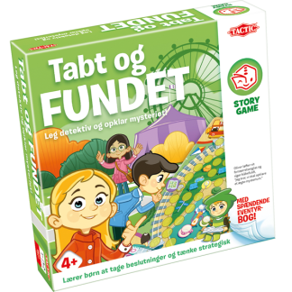 Tactic Story Game Tabt og Fundet - P Dansk