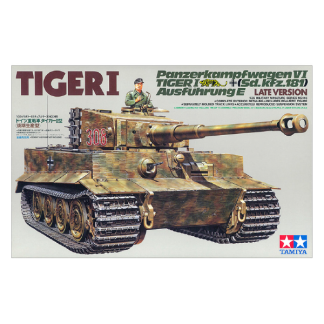 Tamiya 35146 Tiger 1 Kampvogn Byggest 1/35