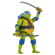 Turtles Mutant Mayhem Ninja Shouts Leonardo figur med lyd 14 cm