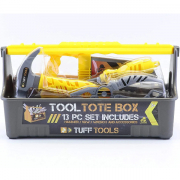 Tuff Tools Værktøjskasse med 13 Dele
