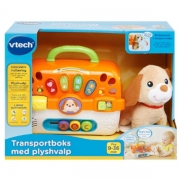 Vtech Baby Transportboks med Plyshvalp