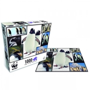 WWF 1000 briks Puslespil med Pingviner