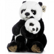 WWF Panda mor og barn 28 cm