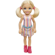 Barbie Chelsea and Friends Dukke med Stribet Bluse GXT38