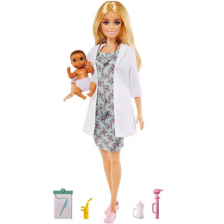 Barbie Dukke som Børnelæge